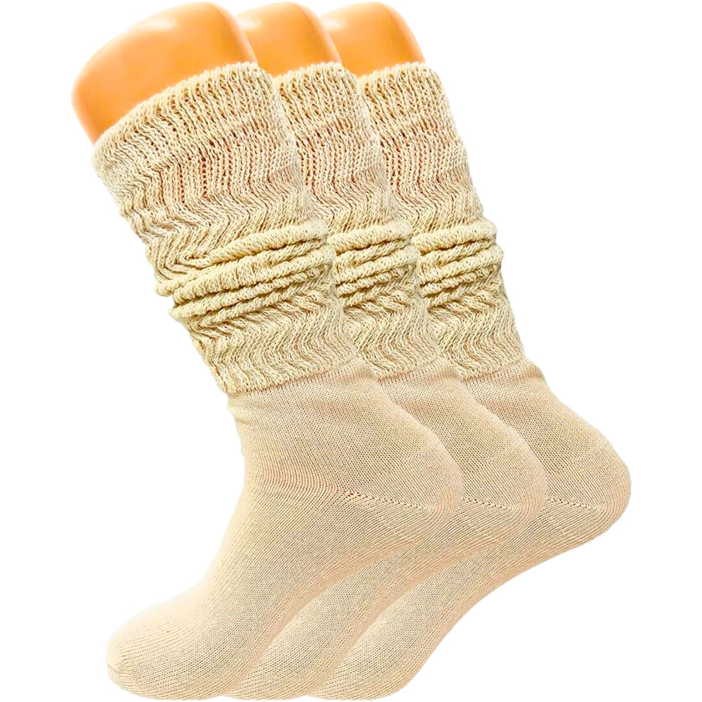 Louluu women's cotton slouch socks — breathable| Louluu