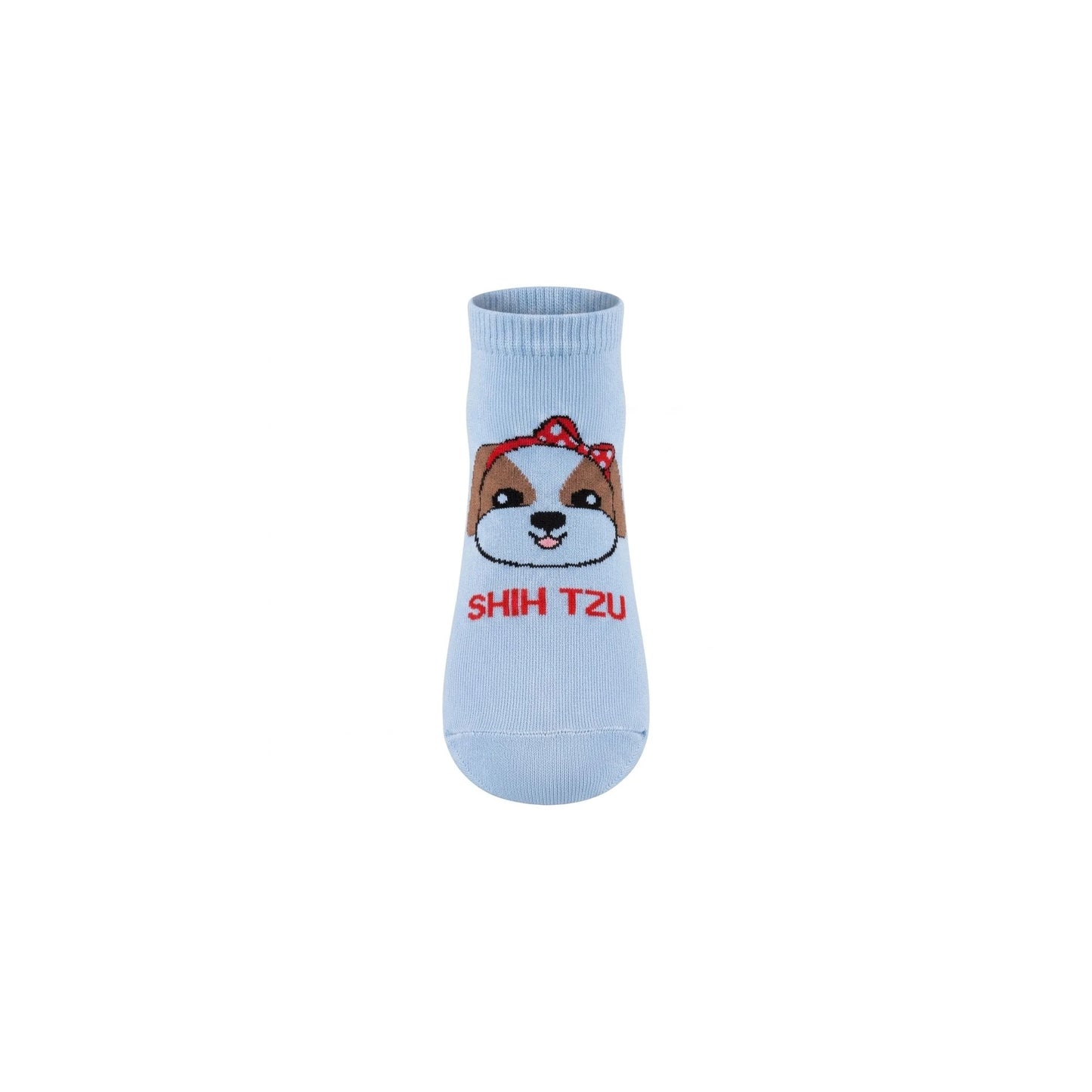 Louluu women's cotton Dog low cut socks — breathable & comfortable | Louluu