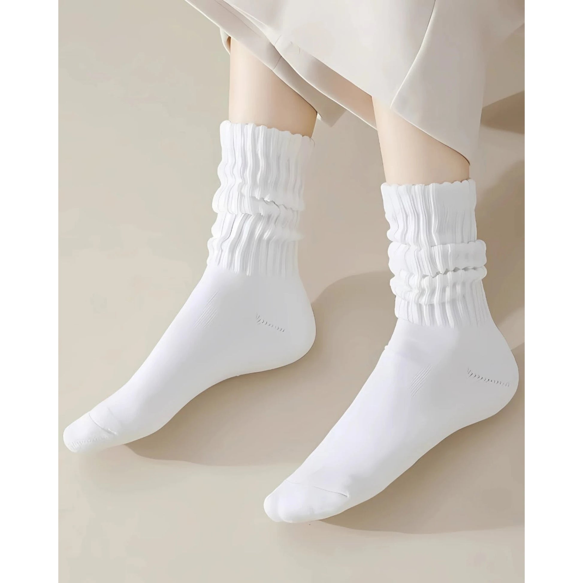 Louluu women's cotton slouch socks — breathable| Louluu
