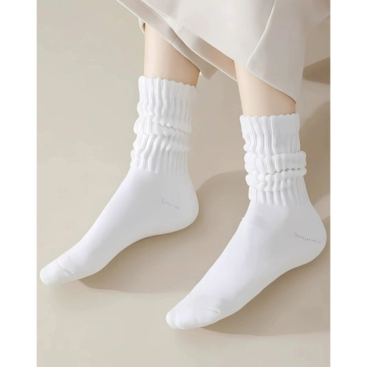 Louluu women's cotton slouch socks — breathable| Louluu