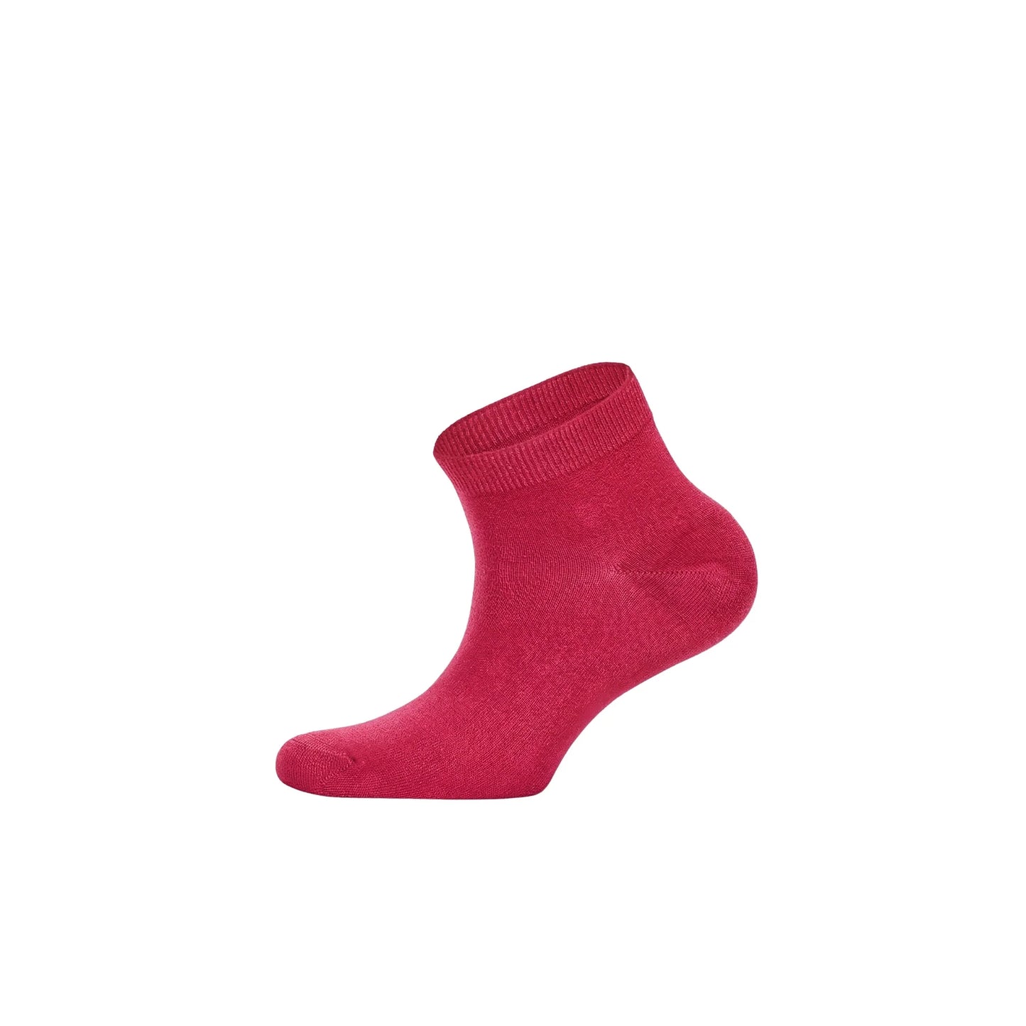 Louluu women's modal Red low cut socks — seamless | Louluu