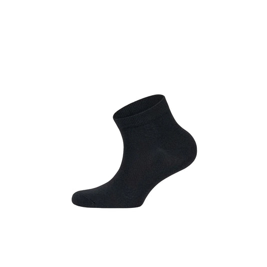 Louluu women's modal Black low cut socks — seamless | Louluu