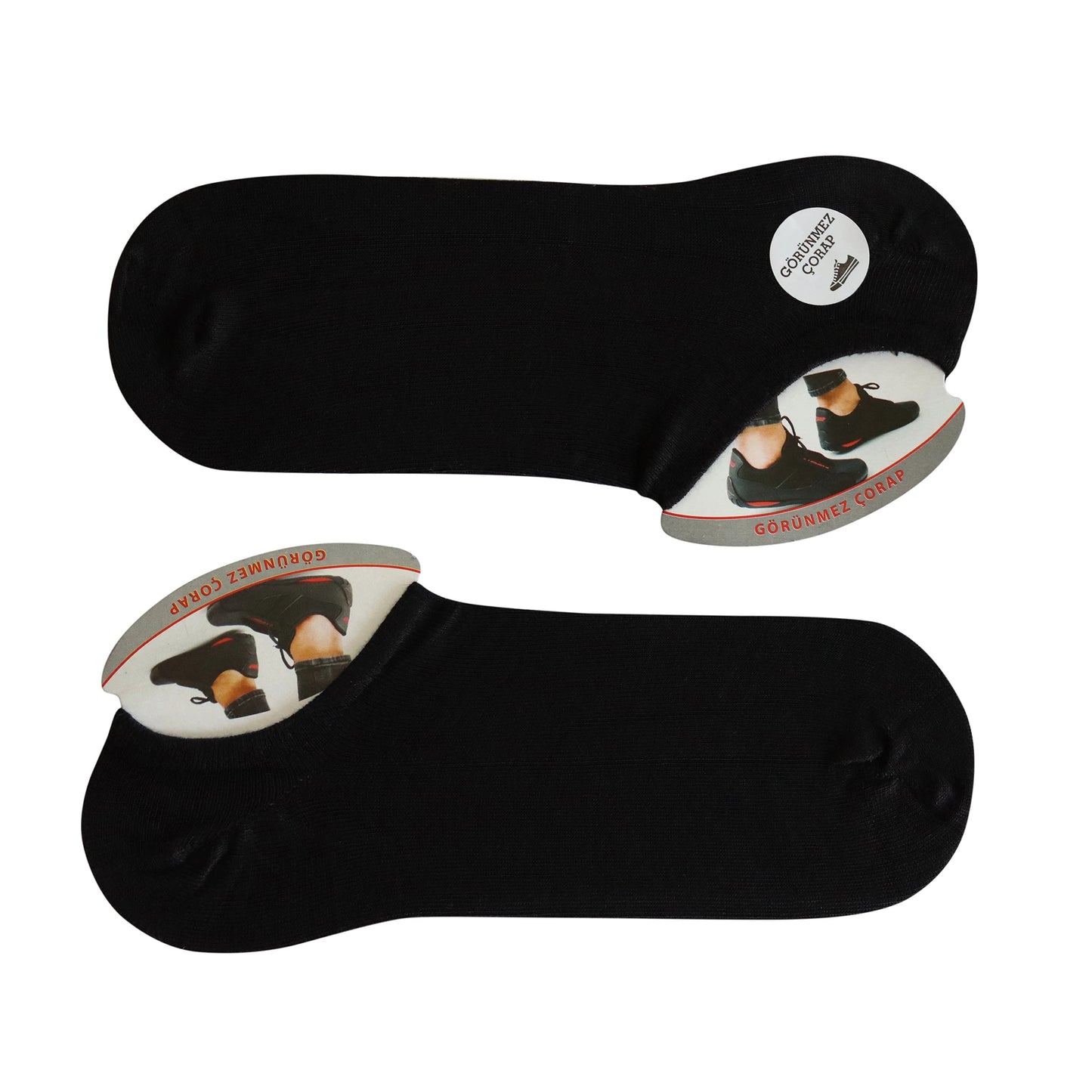 Louluu women's cotton Black sneaker socks | Louluu