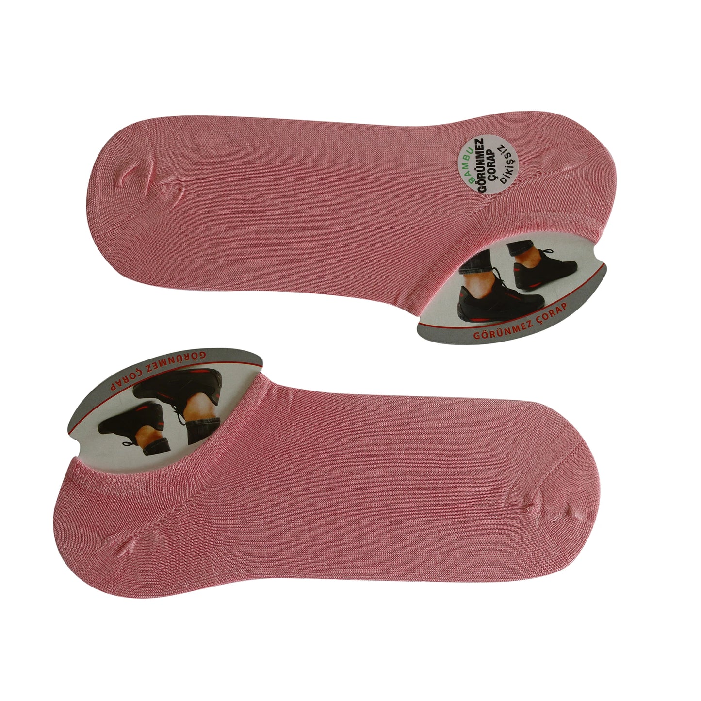 Louluu women's cotton Pink sneaker socks| Louluu