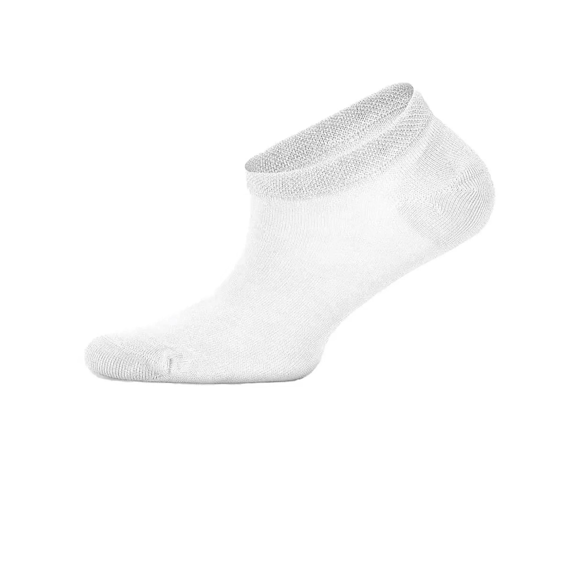 Louluu women's cotton White sneaker socks | Louluu