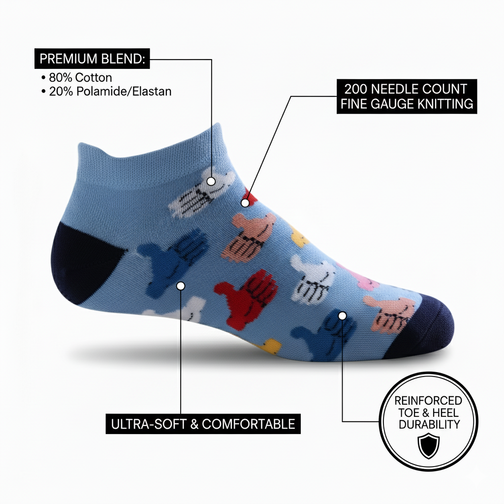 Louluu OK! Low Cut Socks