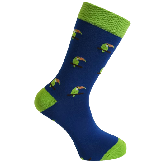 Louluu Colourful Cotton Crew Socks for men