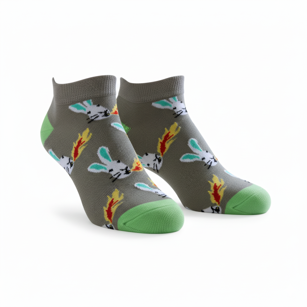 Louluu Rabbit Low Cut Socks