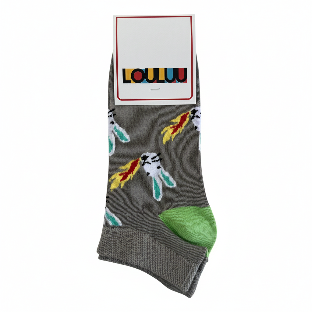 Louluu Rabbit Low Cut Socks