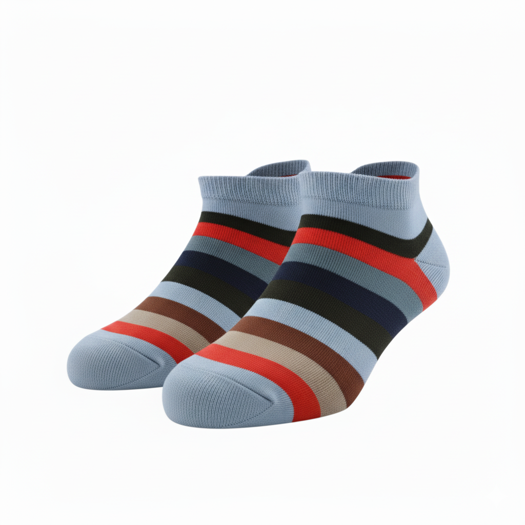 Louluu Stripped Low Cut Socks
