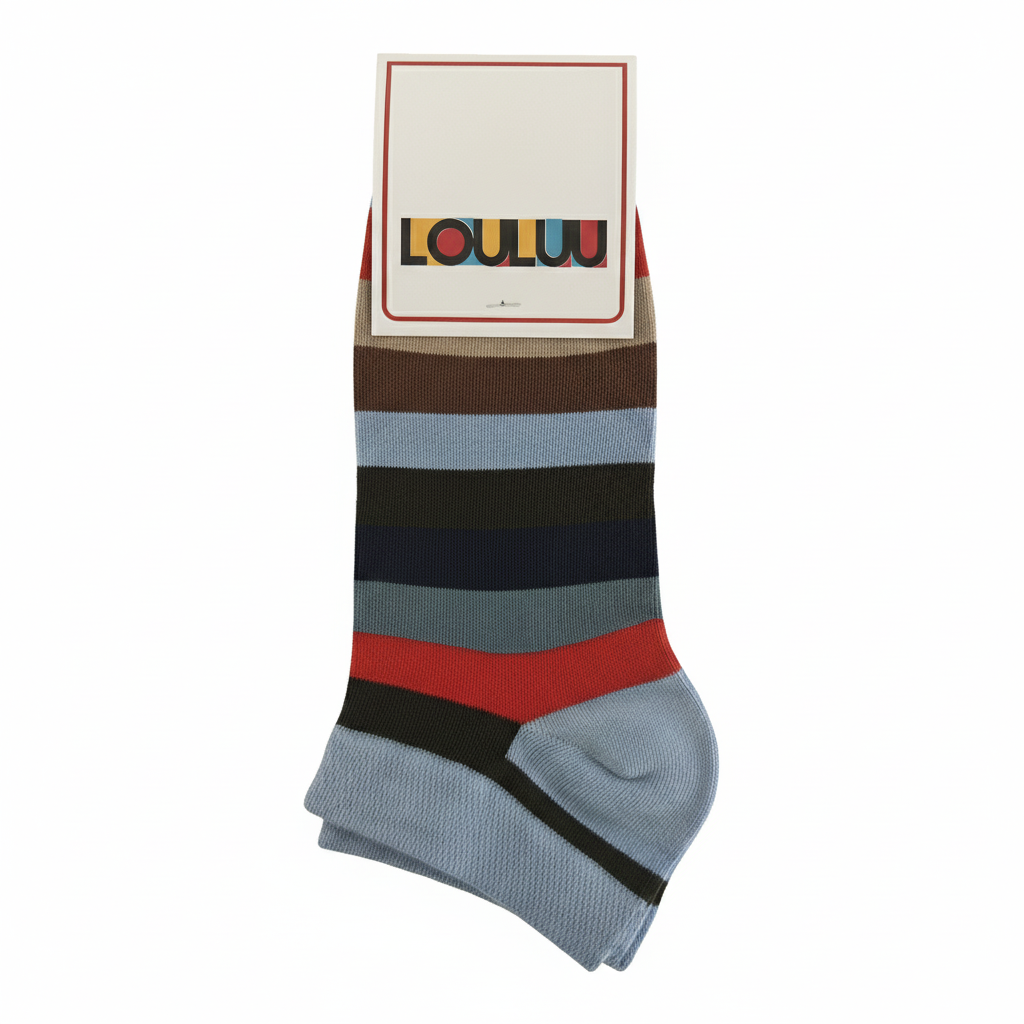 Louluu Stripped Low Cut Socks