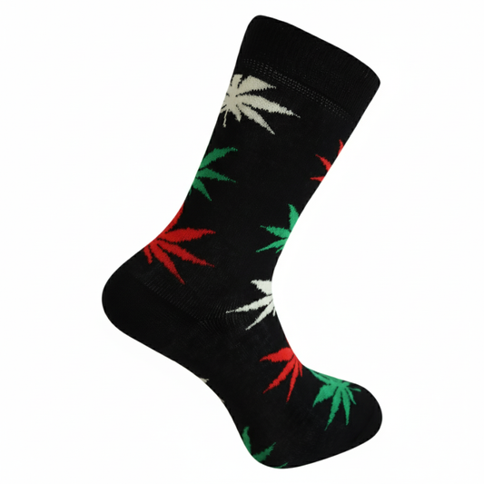 Louluu Weed Crew Socks