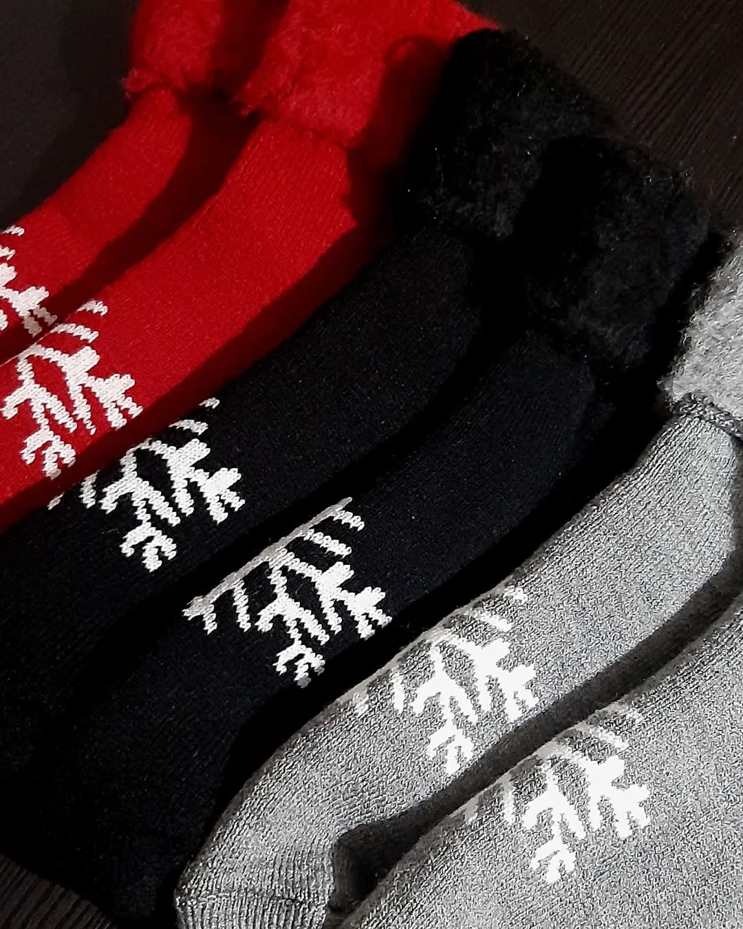 Louluu Women Thermal Snowflake Socks