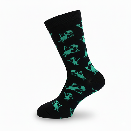 Louluu Colourful Cotton Crew Socks for men