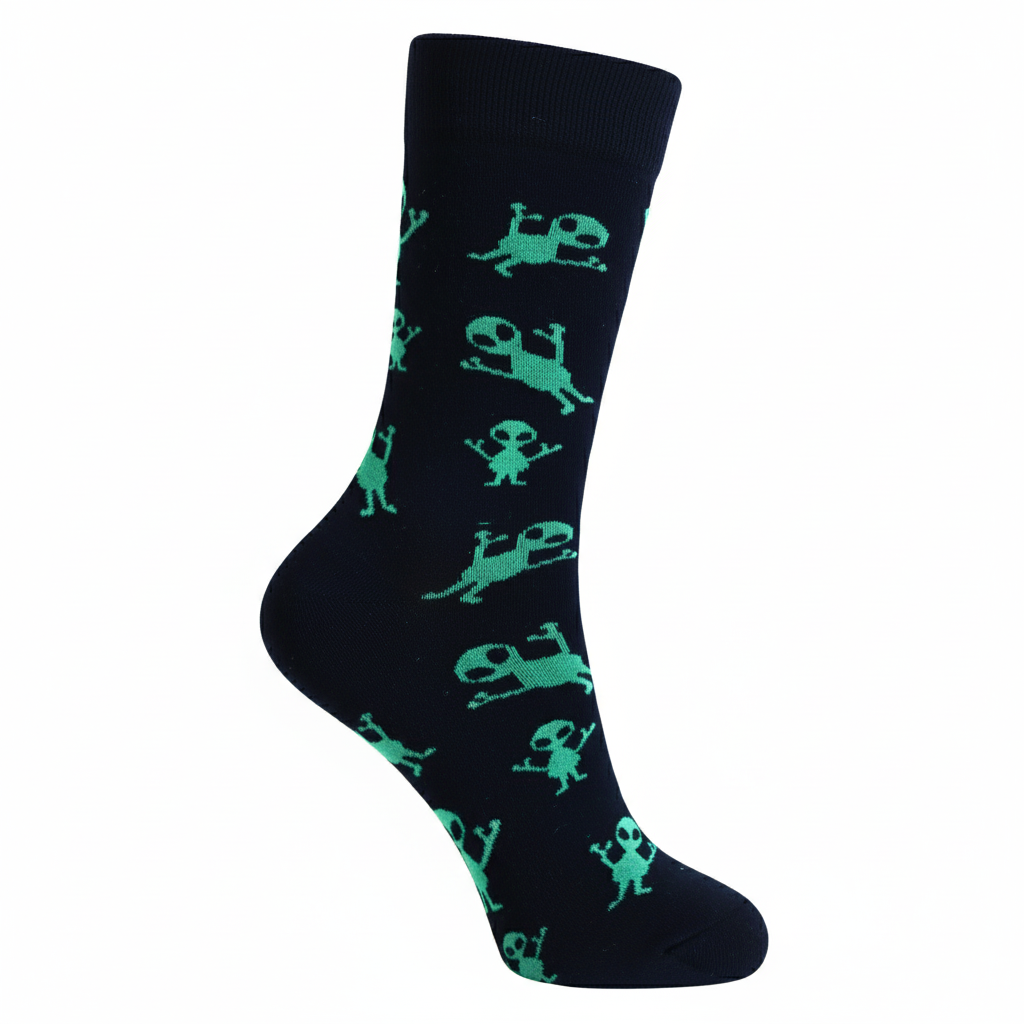 Louluu Colourful Cotton Crew Socks for men