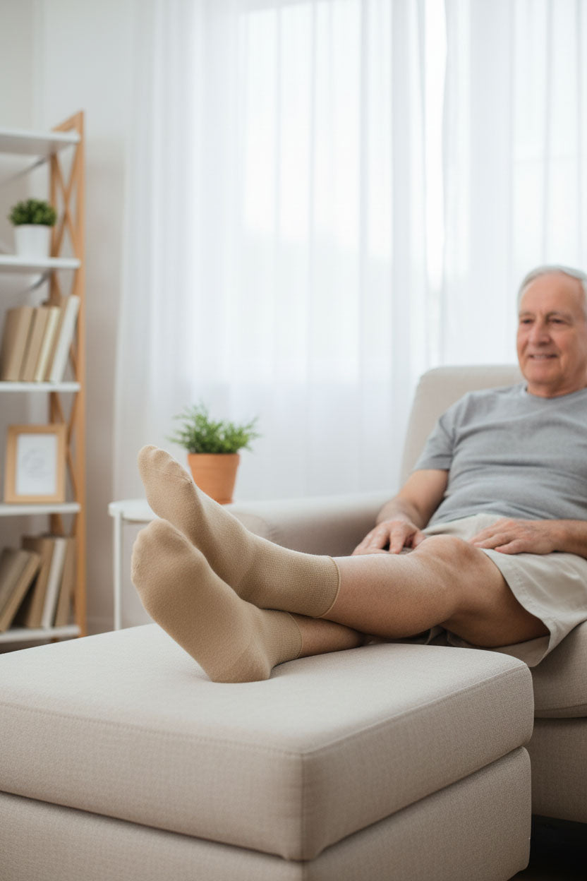 Louluu Diabetic Crew Socks