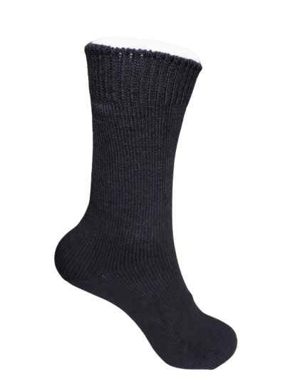 Lambswool Black Colour Socks