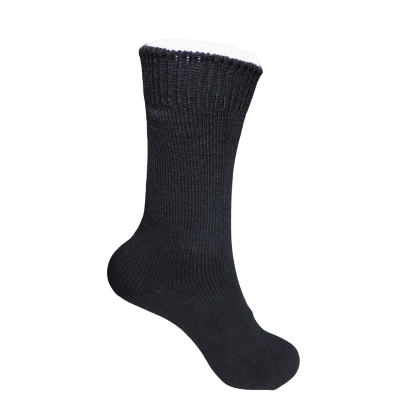Lambswool Black Colour Socks