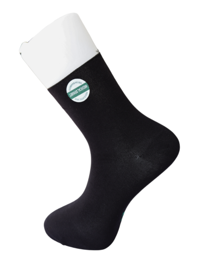 Bamboo Black Colour Diabetic Ankle Socks